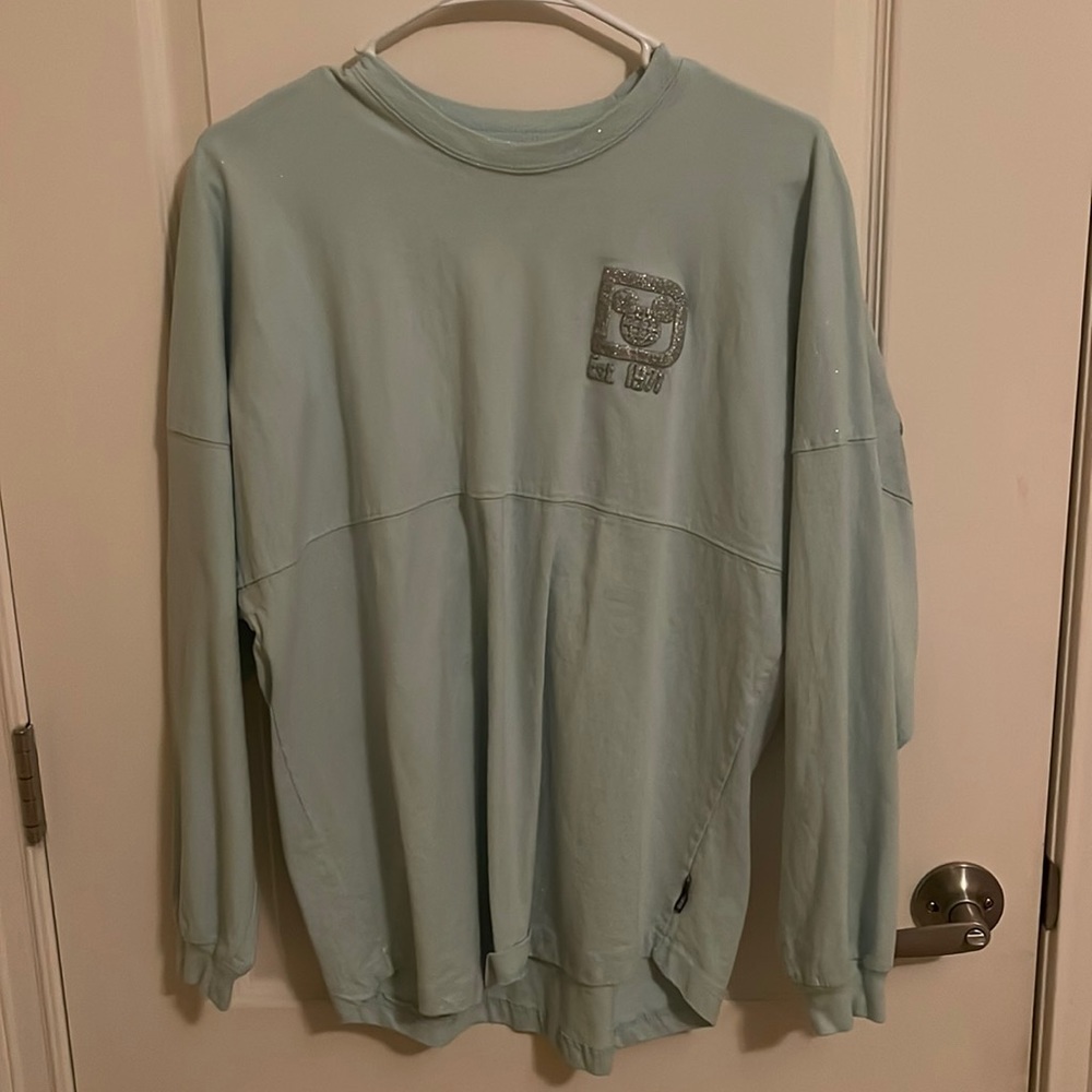 Walt Disney World size small Arendelle aqua spirit jersey